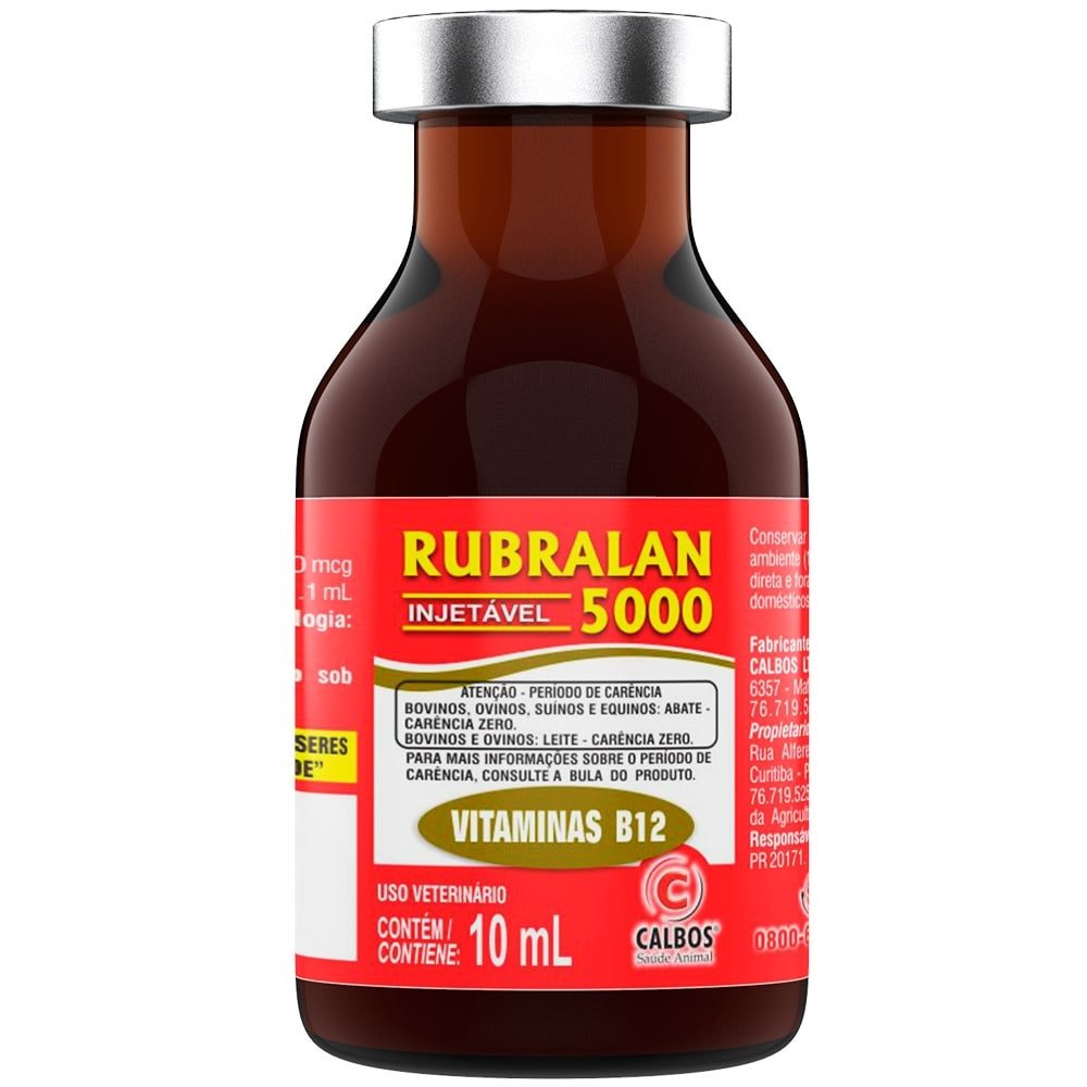 Rubralan Calbos Injetável 10ml