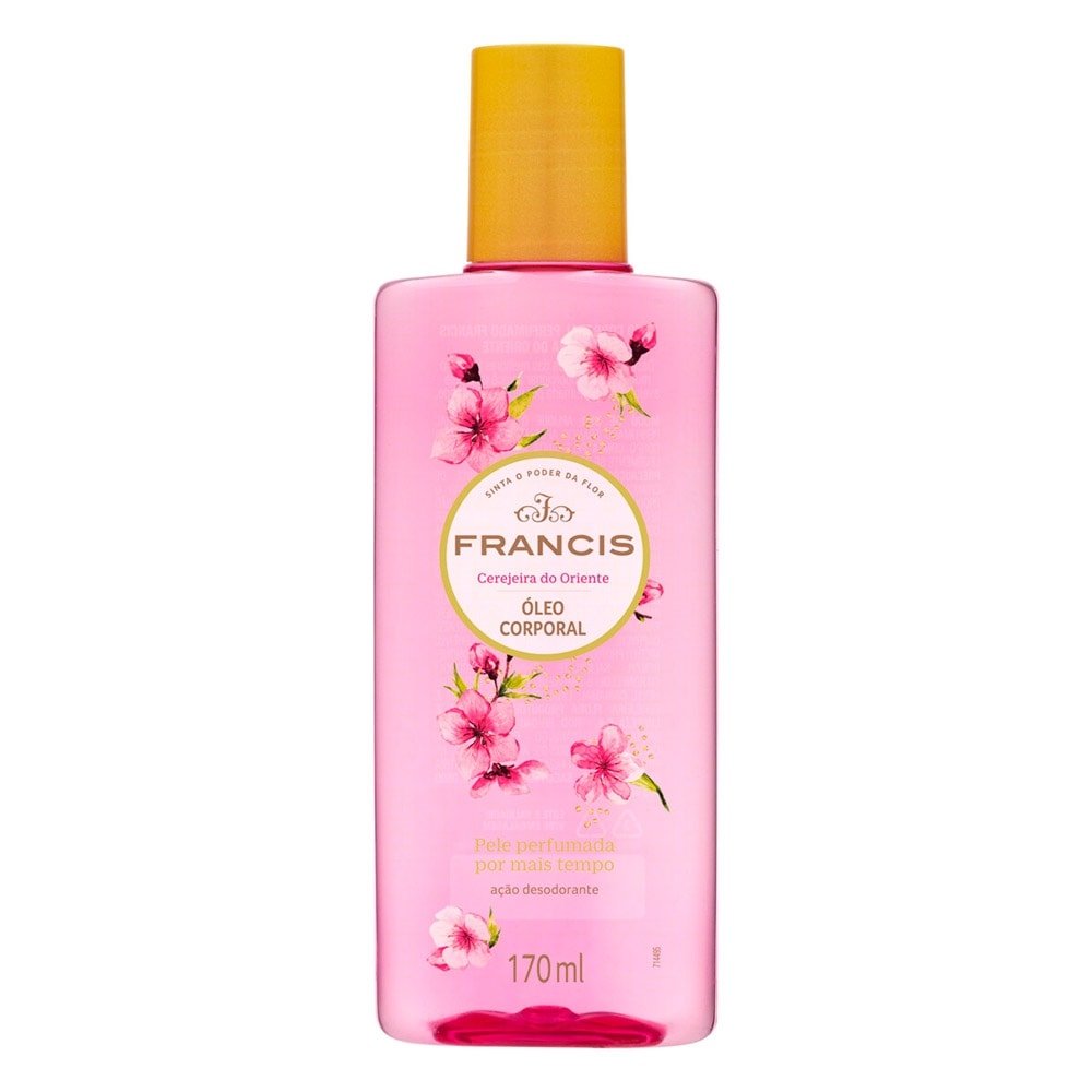 Óleo Corporal Francis Rosa 170ml