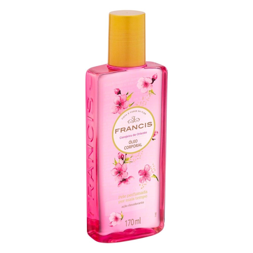 Óleo Corporal Francis Rosa 170ml