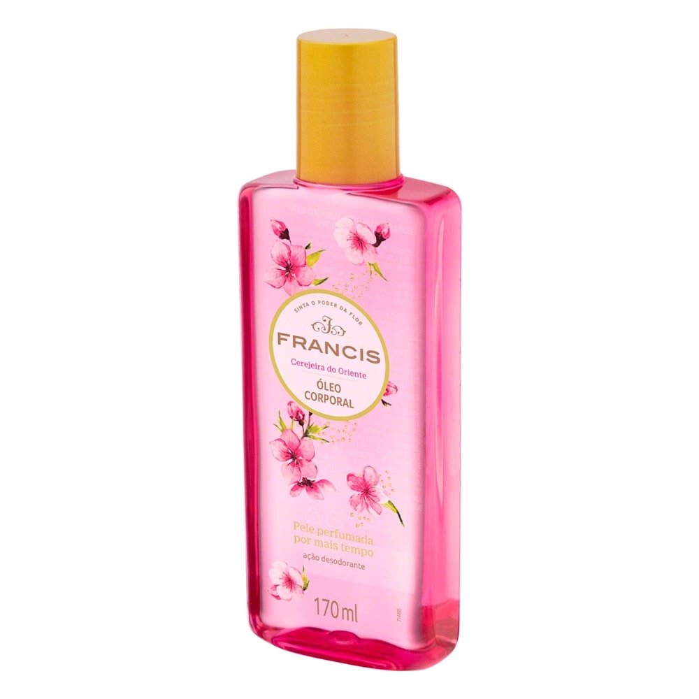Óleo Corporal Francis Rosa 170ml