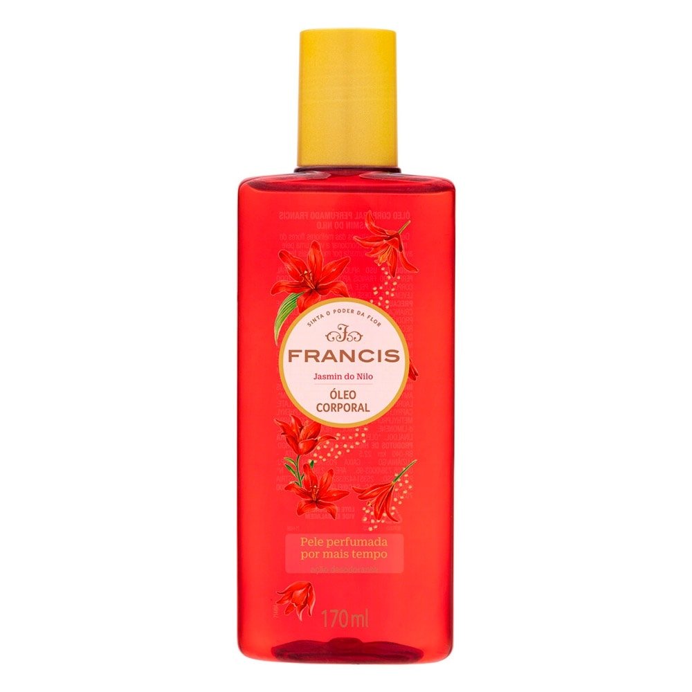 Óleo Corporal Francis Vermelho 170ml