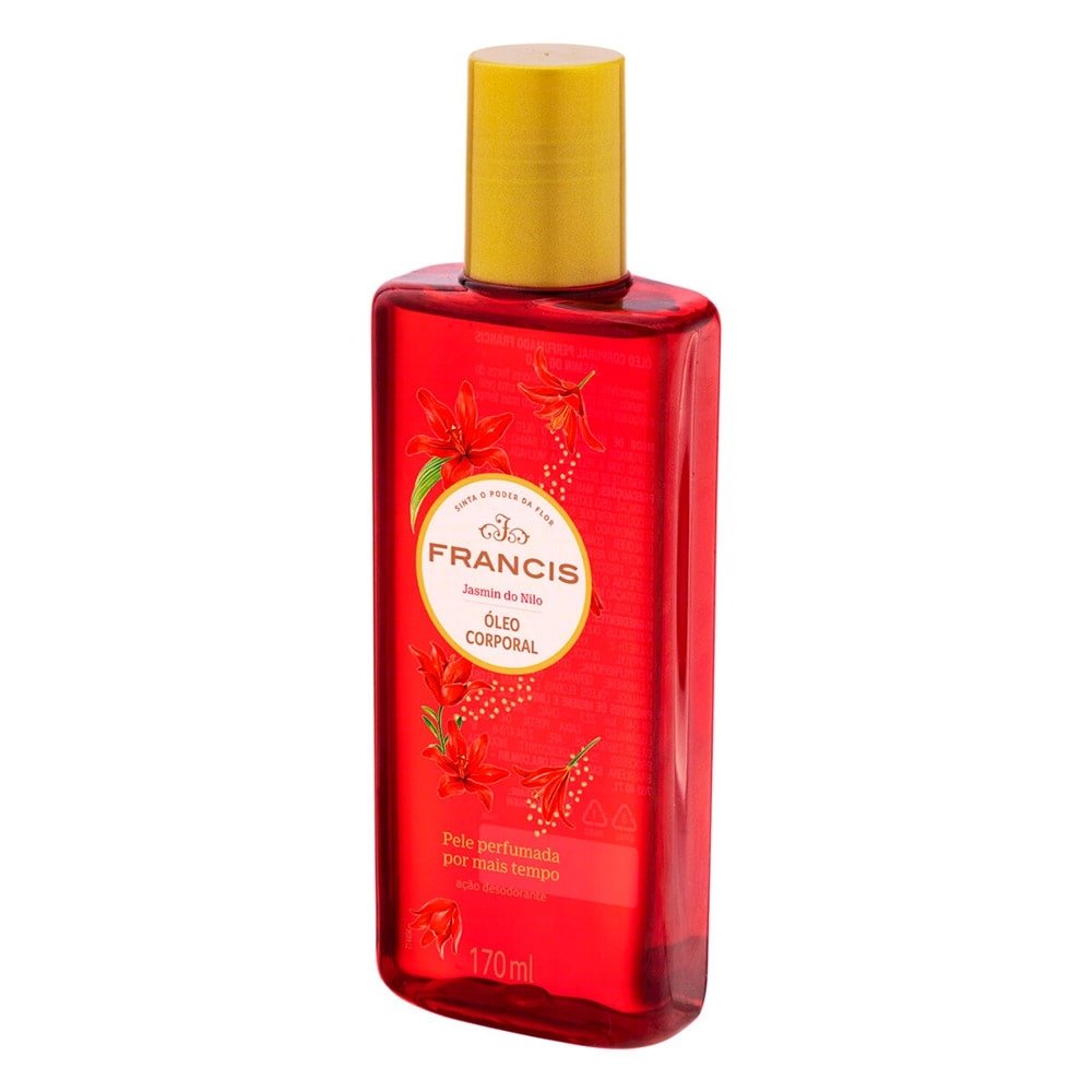 Óleo Corporal Francis Vermelho 170ml