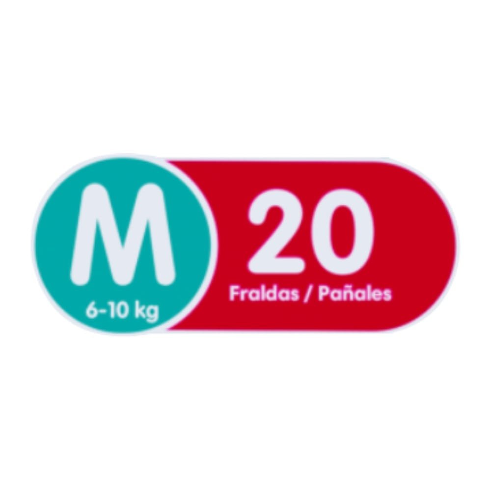 Fralda Descartável Pampers Pants Tamanho M - 8 Pacotes com 20 Fraldas - Total 160 Tiras