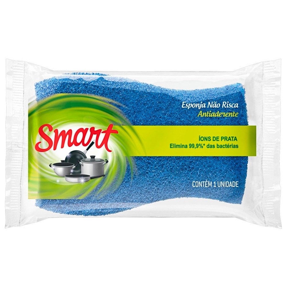 Esponja Smart não Risca - Embalagem com 12 Unidades