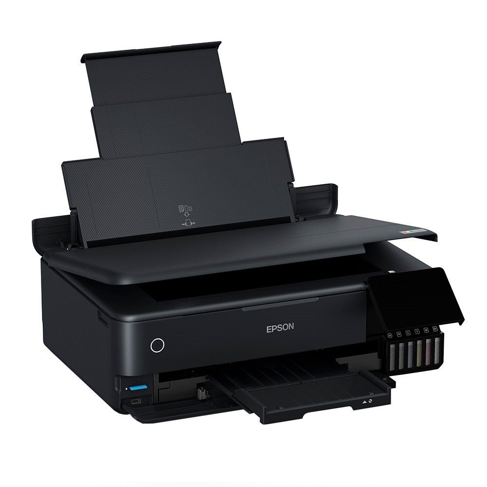 Multifuncional Epson Ecotank L8180, Colorida, USB, Wi-Fi, Preto, 110V