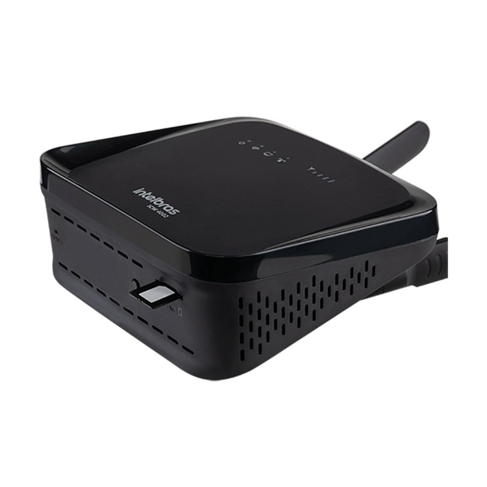 Interface Celular Intelbras ICW4002, 4G, Wi-Fi, Preto