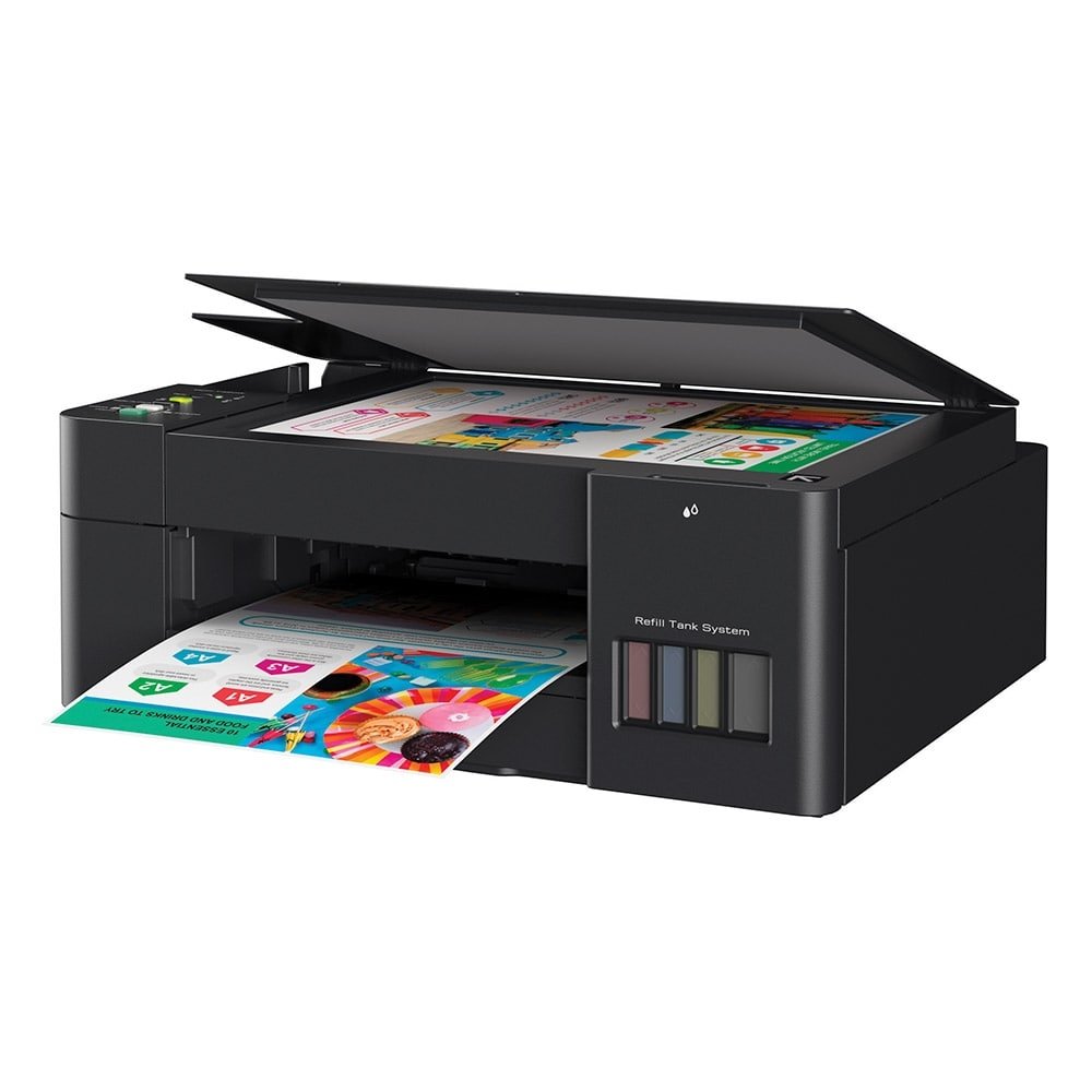 Multifuncional Brother DCPT420W, Colorida, USB, Wi-Fi, Preto, 110V