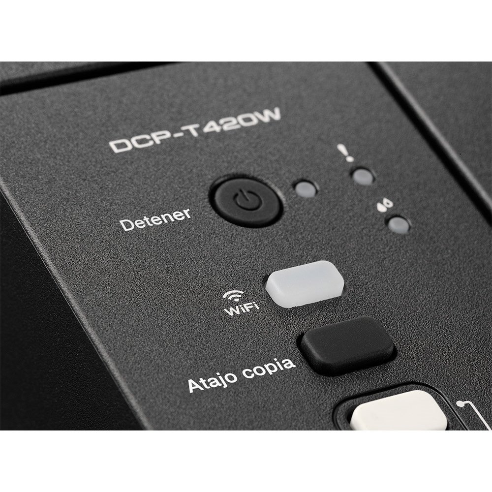 Multifuncional Brother DCPT420W, Colorida, USB, Wi-Fi, Preto, 110V