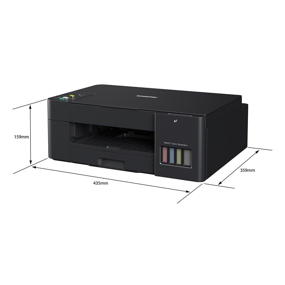 Multifuncional Brother DCPT420W, Colorida, USB, Wi-Fi, Preto, 110V