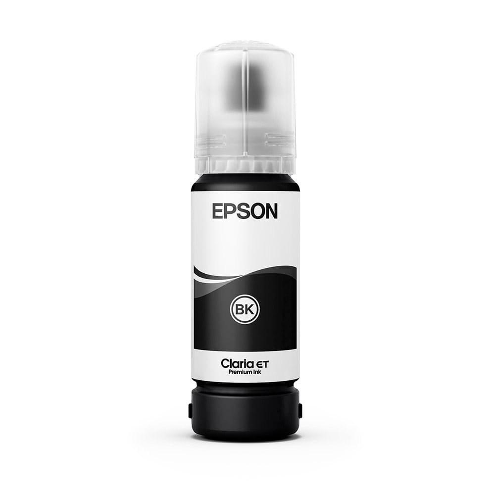 Garrafa de Tinta Original Epson EcoTank 555 T555120, Preto para Impressora L8180