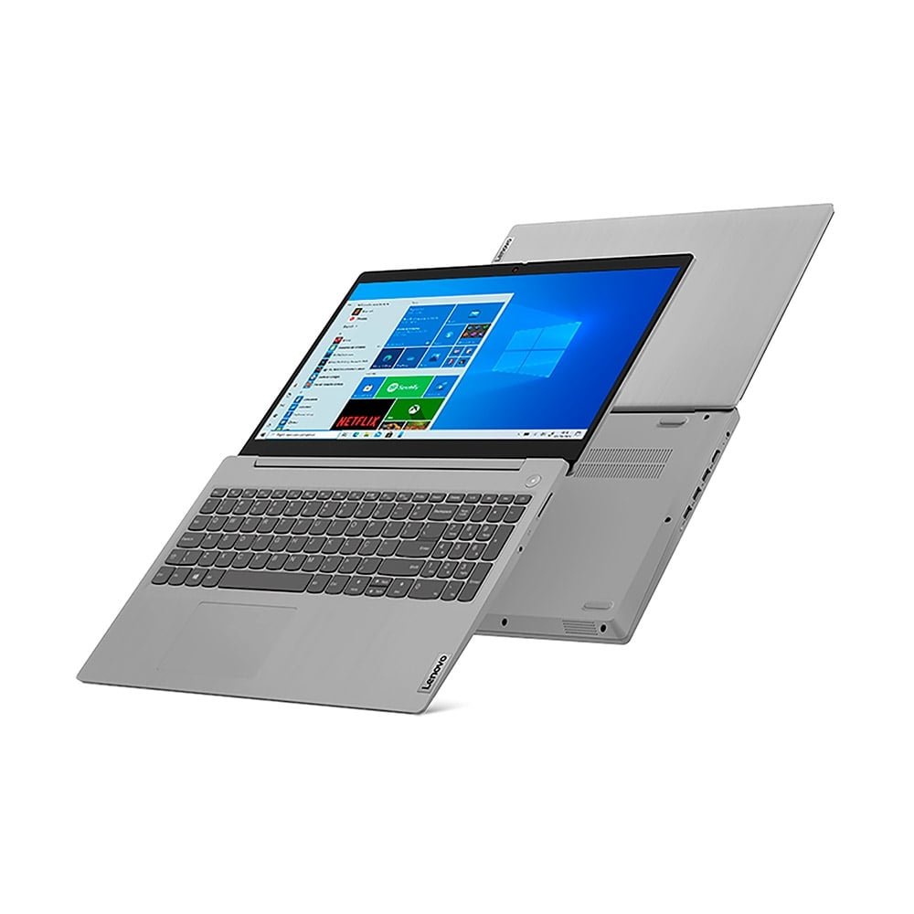 Notebook Lenovo IdeaPad 3i, Tela de 15.6", Intel Core i3, HD 1TB, 4GB RAM, Windows 10, Prata