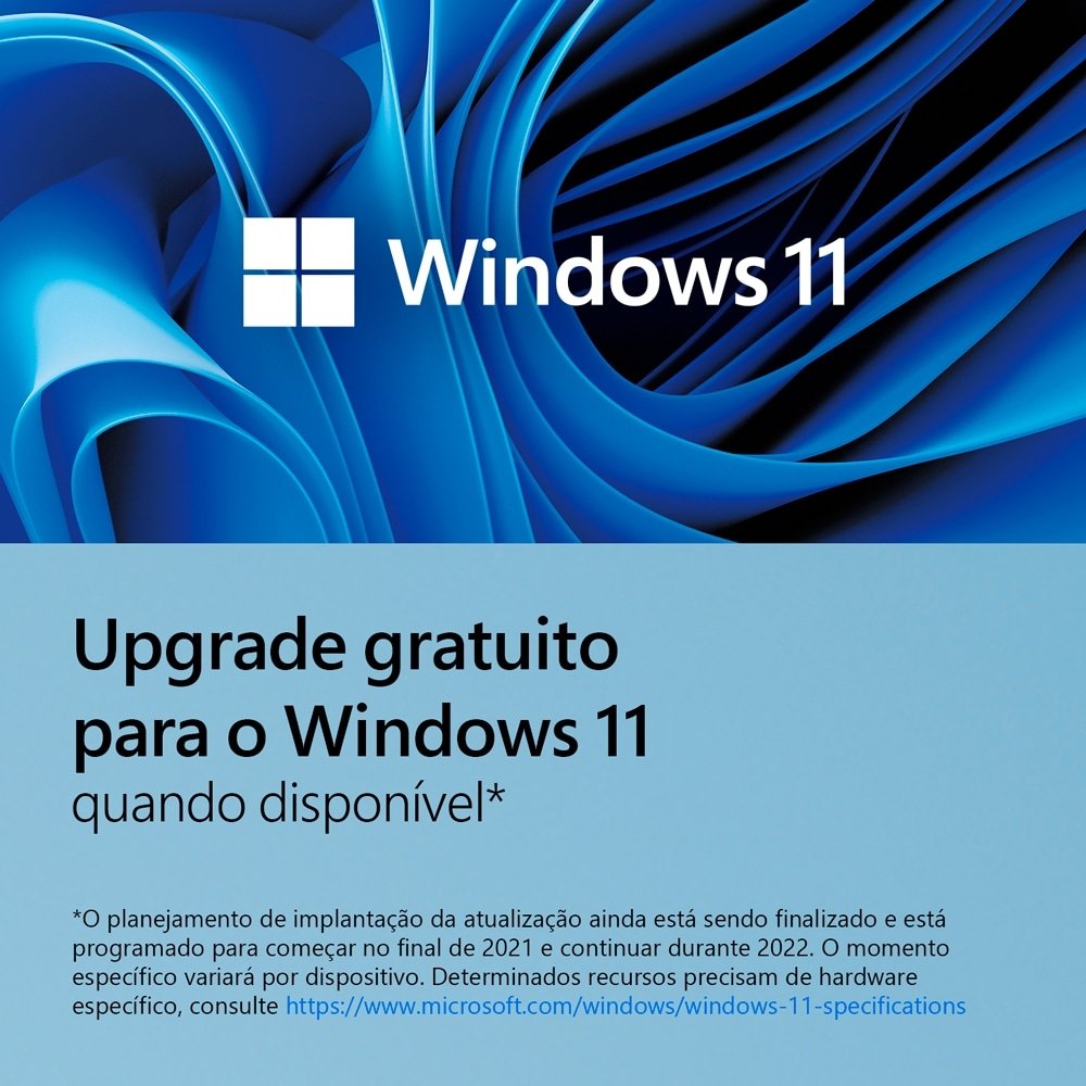 Notebook Lenovo IdeaPad 3i, Tela de 15.6", Intel Core i3, HD 1TB, 4GB RAM, Windows 10, Prata