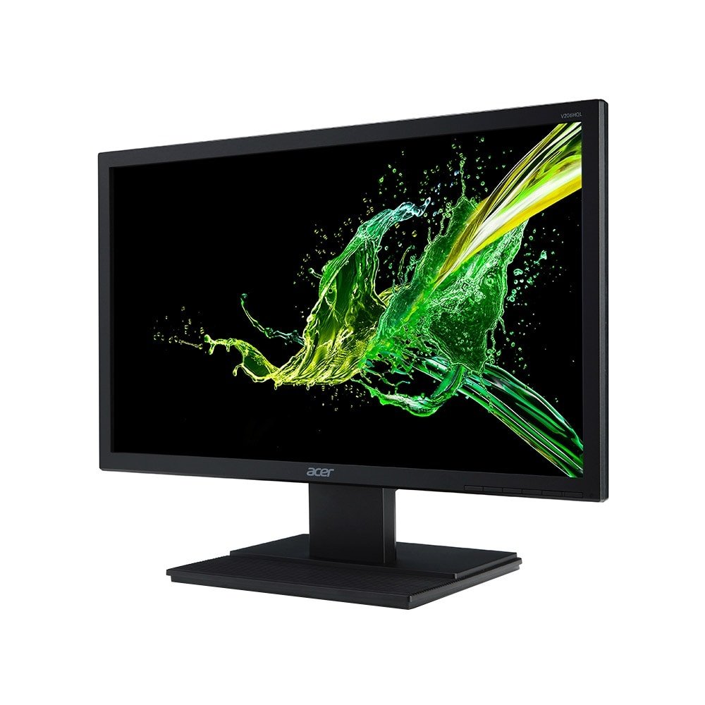 Monitor de LED 19.5",Acer V206HQL, Full HD, Widescreen, Resolução 1366x768, HDMI, VGA, Painel TN, 60Hz