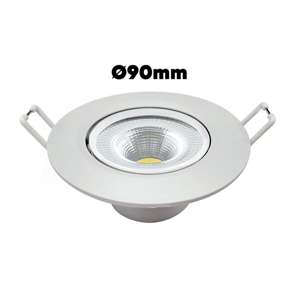 Spot Avant Led Authentic Redondo Embutir 3W 6,5K 250 Lúmens