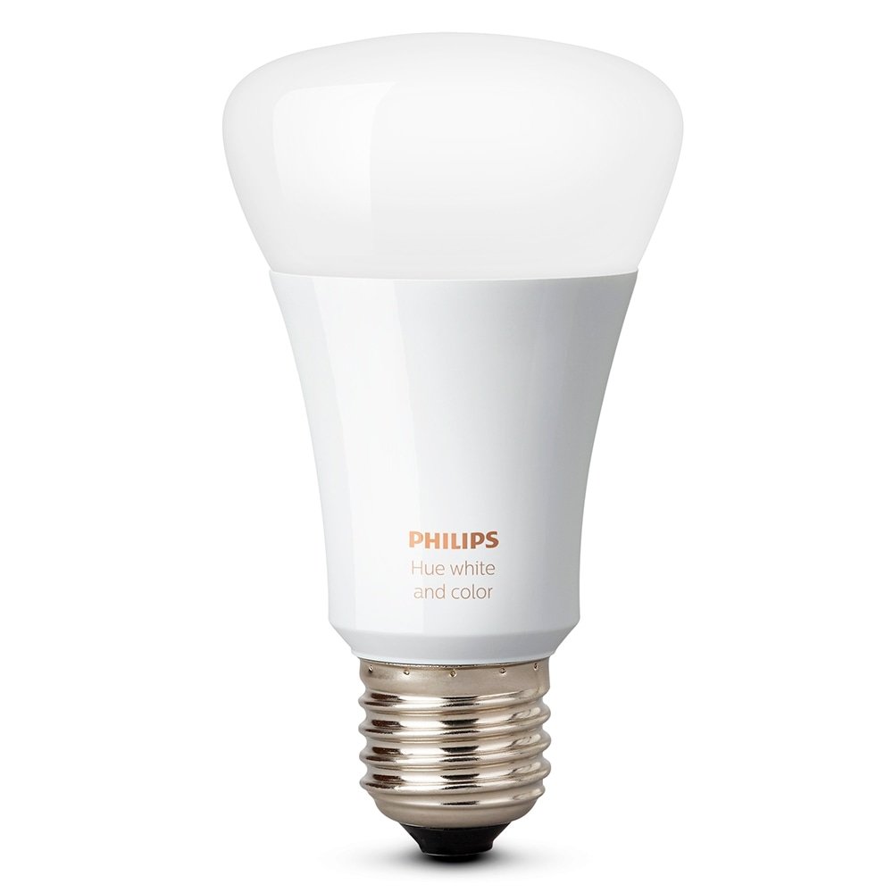 Kit Lâmpada Inteligente LED Philips Hue Starter, 9W, 20M/H 6500K, 800 Lumens E27 220V