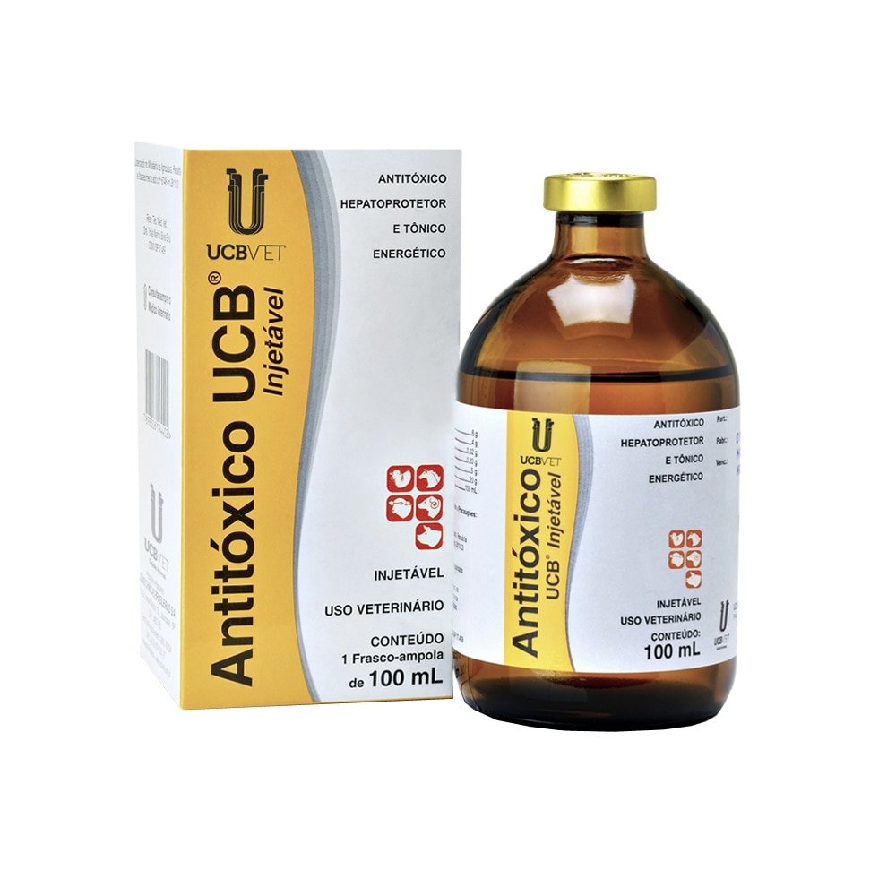 Antitóxico Ucb Injetável 100ml