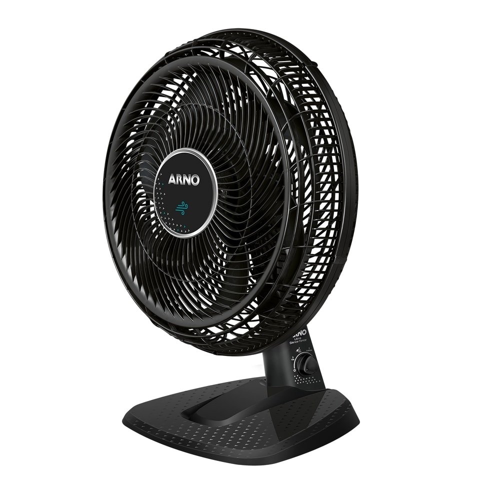 Ventilador de Mesa e Coluna Arno VDM2 40cm, 2 em 1, 3 Velocidades, 6 Pás, Preto, 110V