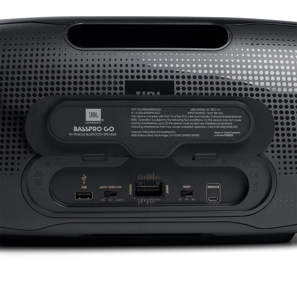 Caixa de Som JBL Sub BassPro GO, Bateria até 8h, IPX5, Preto, Bivolt