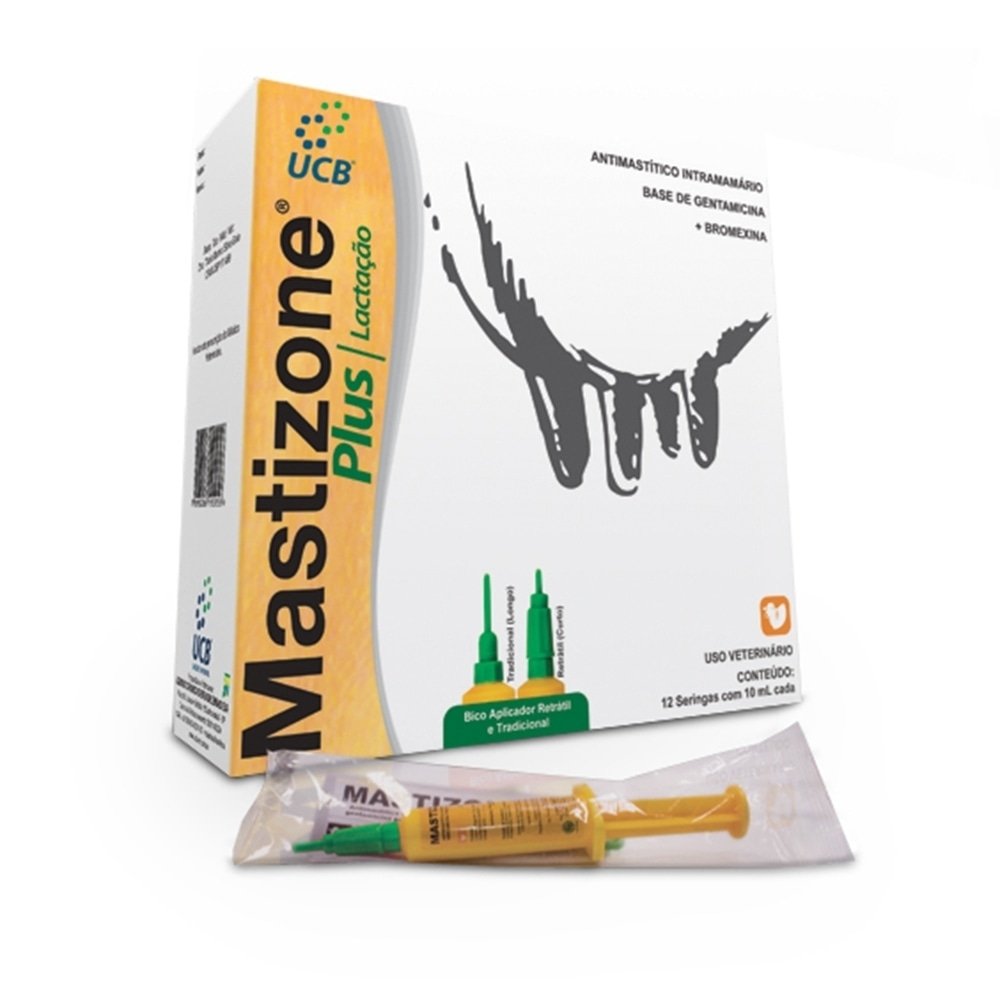 Mastizone UCB Plus Lactação Intramamário 10g - Embalagem com 24 Unidades