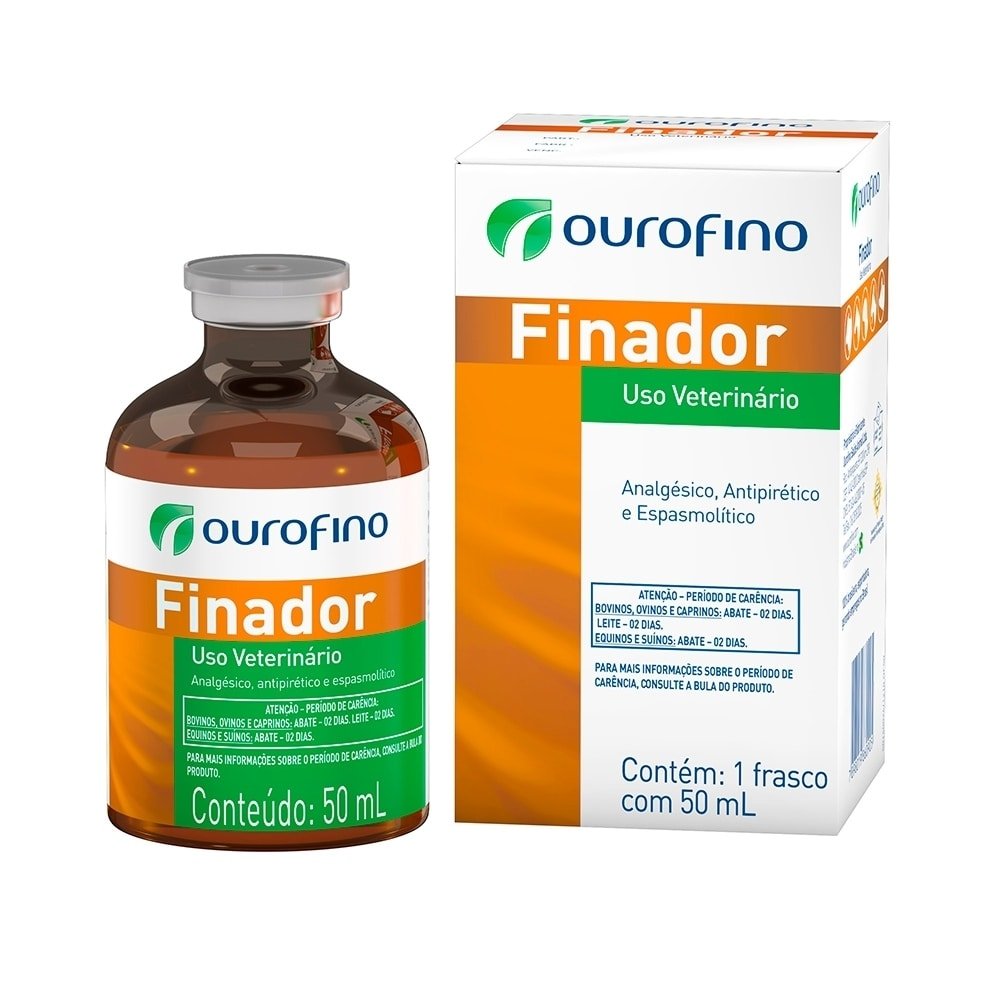 Finador Anti-Inflamatório Dipirona Sódica Injetável 50ml - Ouro Fino