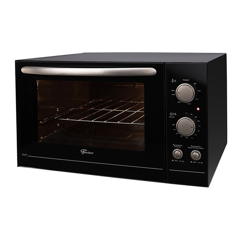 Forno Elétrico de Bancada Fischer 44 Litros Fit, Preto, 220V