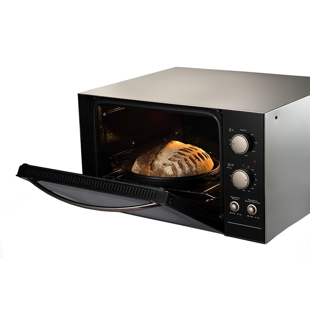 Forno Elétrico de Bancada Fischer 44 L Fit, Silver, 220V