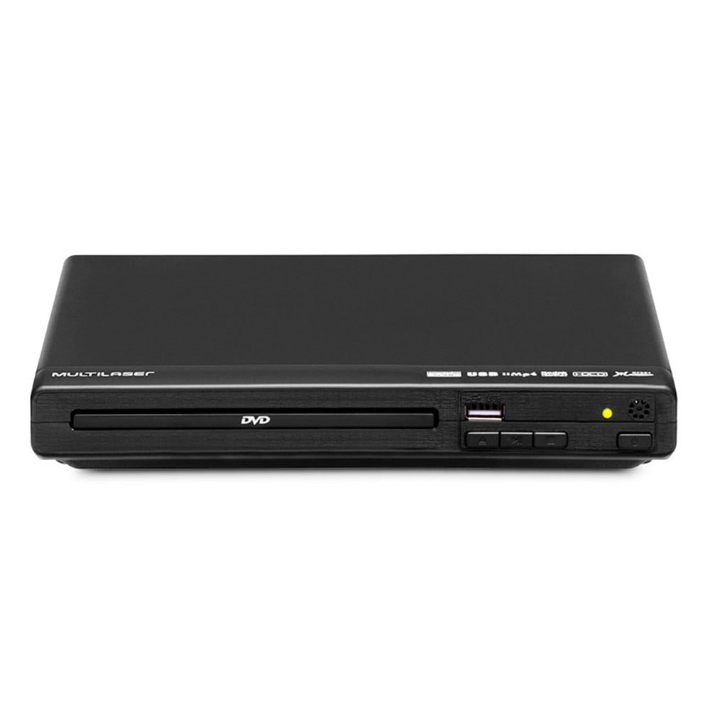 DVD Player Multilaser SP391, 3 em 1, USB, Preto, Bivolt