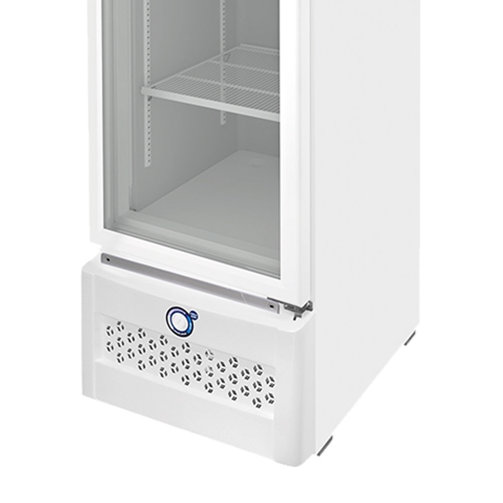 Refrigerador Vertical Fricon 284 Litros VCET284-1V - Tripla Ação, Porta De Vidro, Branco, 110V