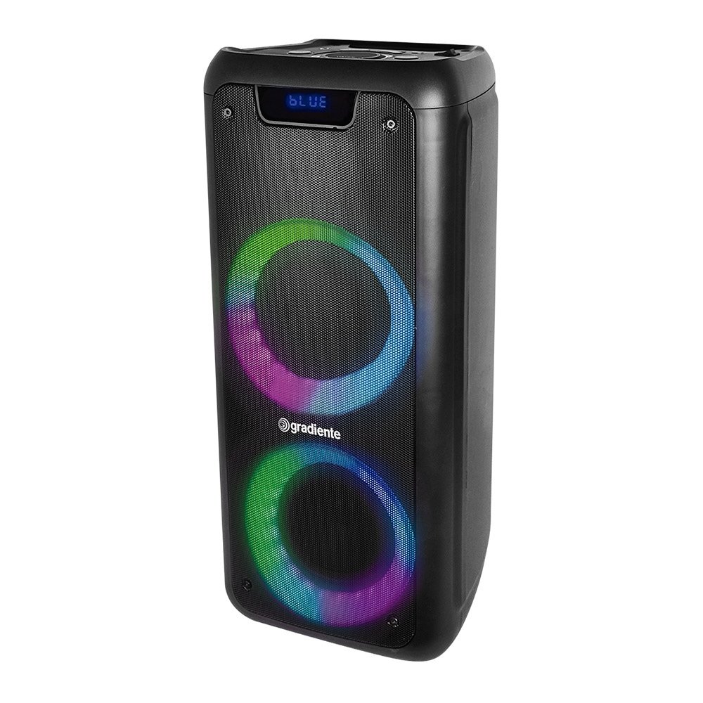 Caixa Amplificadora Gradiente GCA201, Bluetooth, AUX/SD/LED/FM, 400W Bivolt