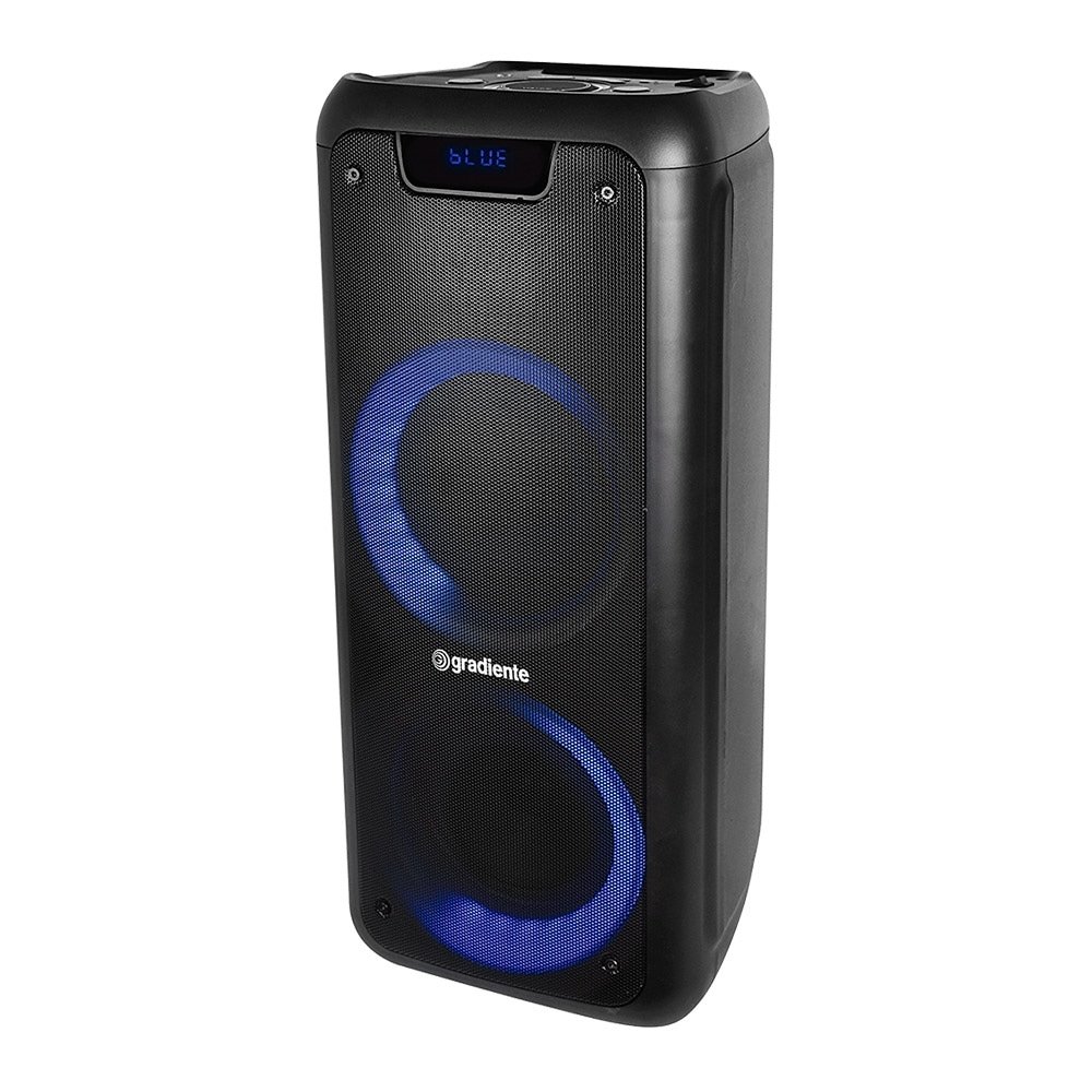 Caixa Amplificadora Gradiente GCA201, Bluetooth, AUX/SD/LED/FM, 400W Bivolt