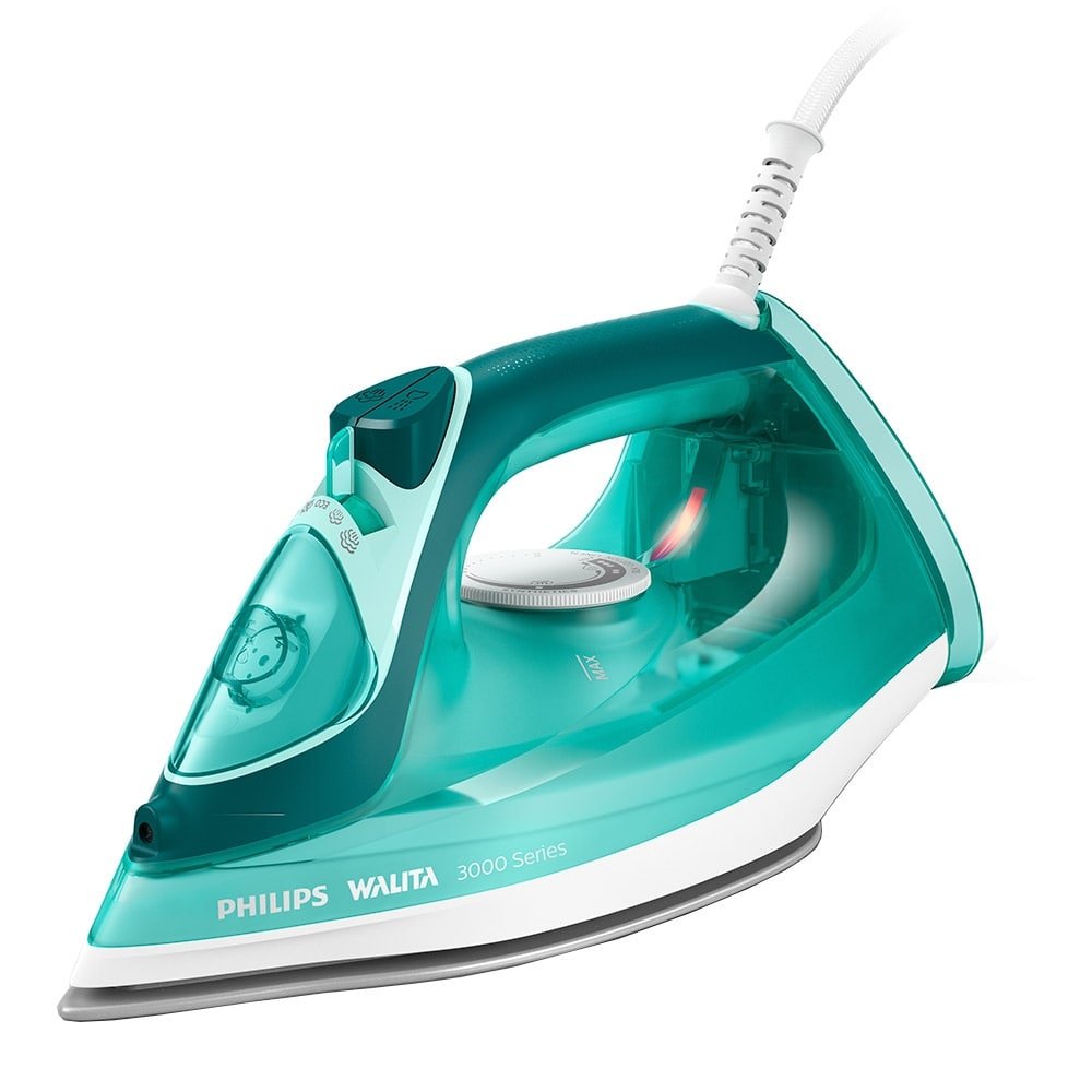 Ferro a Vapor Philips Walita Serie 3000 Plus DST3030/72, Verde, 110V