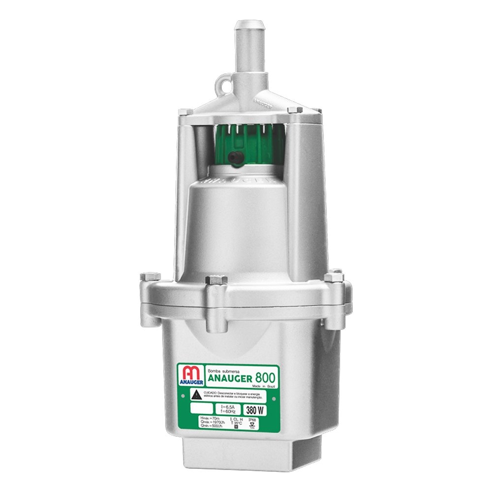 Bomba Submersa Anauger 800 5ª Geração 380W 60Hz 220V