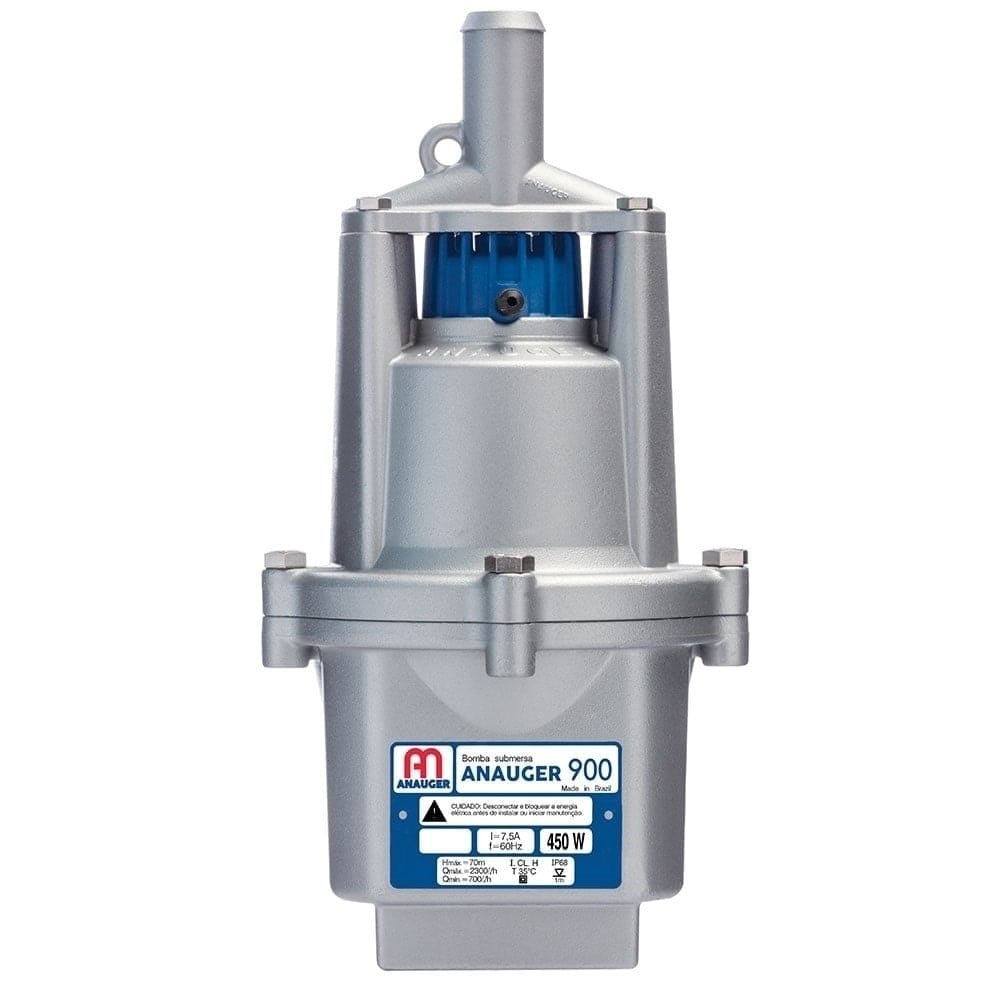 Bomba Submersa Anauger 900 5ª Geração 450W 60Hz 110V