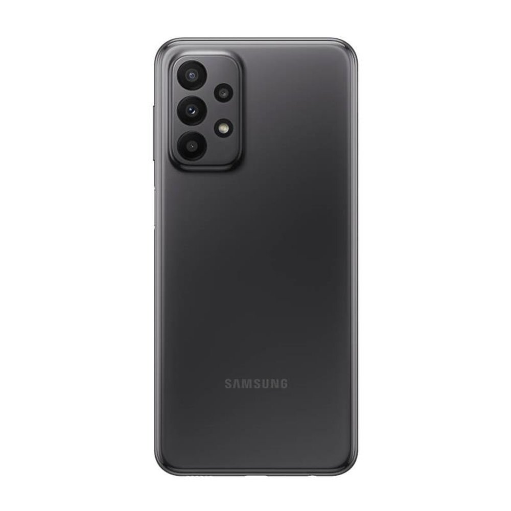 Smartphone Samsung Galaxy A23 Preto, Tela 6.6", 4G+Wi-Fi+NFC, And. 12, Câm. Tras. de 50+5+2+2MP, Frontal 8MP, 4GB RAM, 128GB