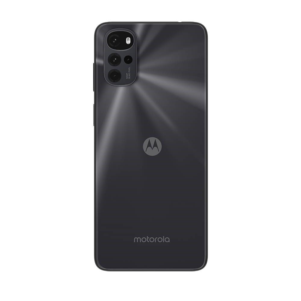 Smartphone Motorola Moto G22, Preto, Tela de 6.5", 4G+Wi-Fi, And. 12, Câm. Tras. de 50+8+2+2MP, Frontal de 16MP, 4GB RAM, 128G