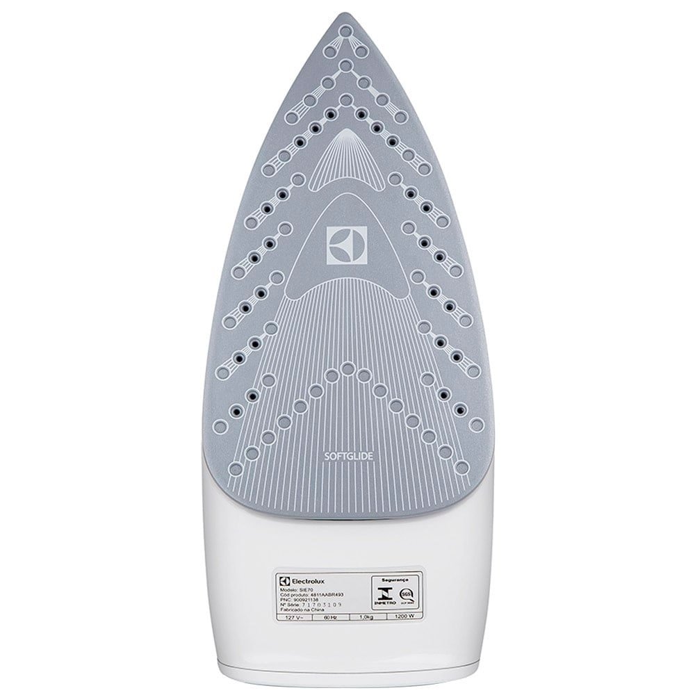 Ferro de Passar a Vapor Electrolux SIE70 | Base Cerâmica, Vapor Extra e Spray, Antigotejamento, Auto Limpeza, Verde, 220V