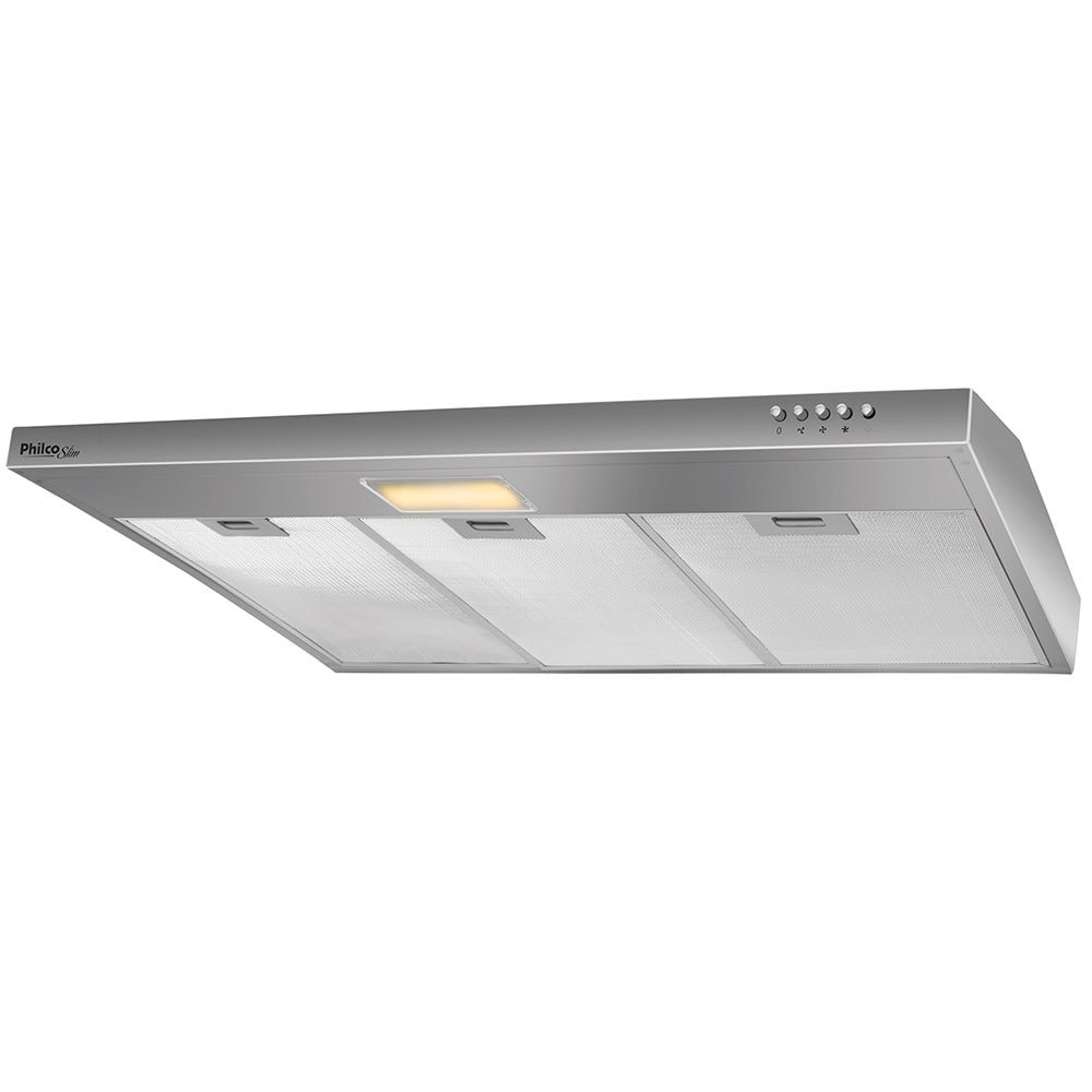 Depurador de Ar 90cm Philco PDR90I, 3 Velocidades, Inox, 220V