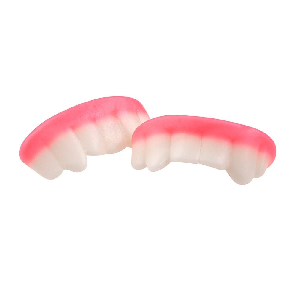 Bala Fini Gelatina Dentadura 80g - Embalagem com 12 Unidades