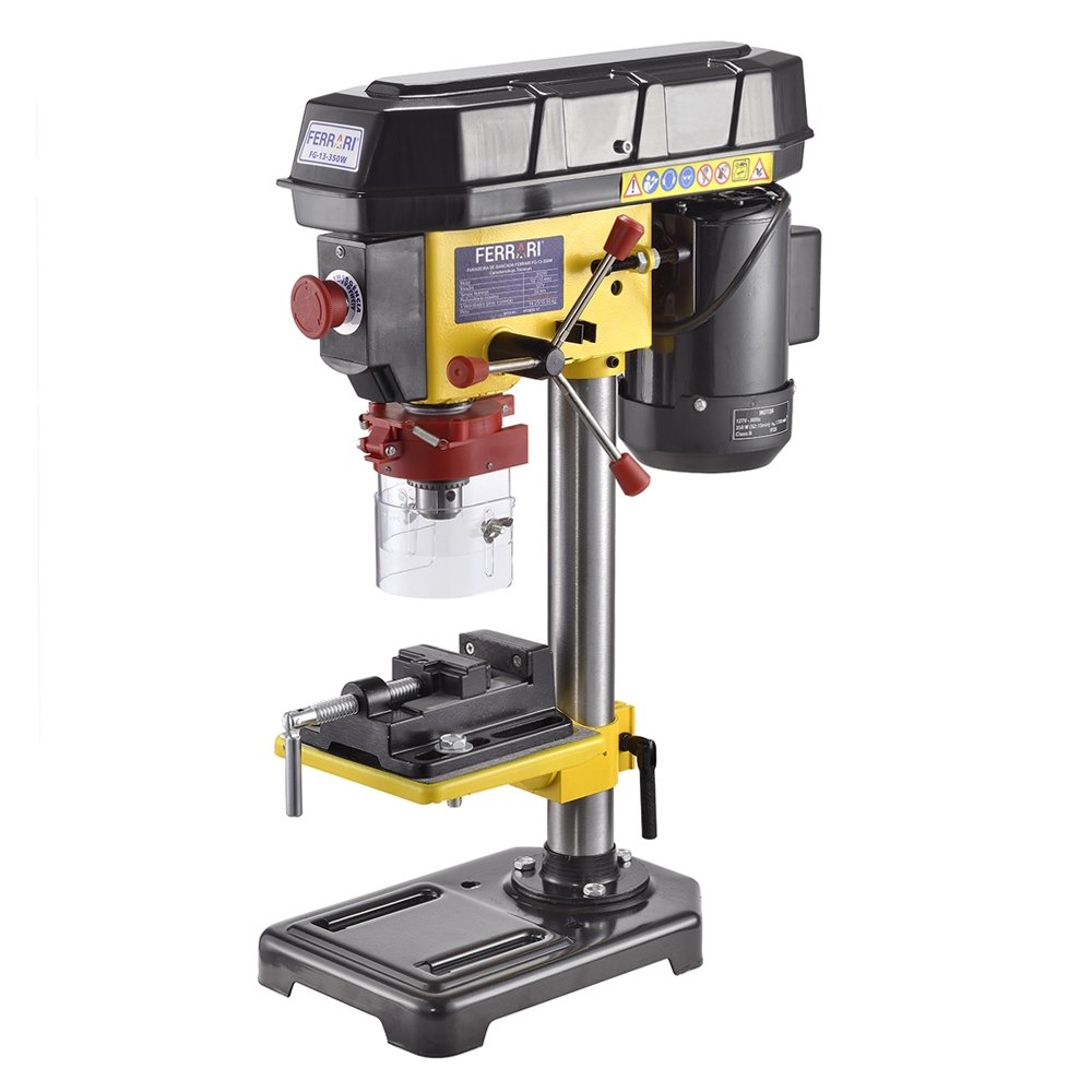 Furadeira de Bancada Ferrari com Morsa FG13 350W 220V