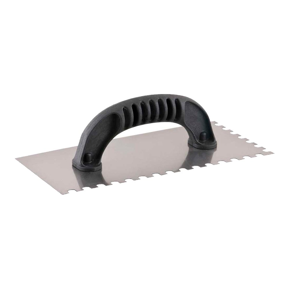 Desempenadeira Dentada de Aço Vonder 255mm x 120mm Cabo de Plástico
