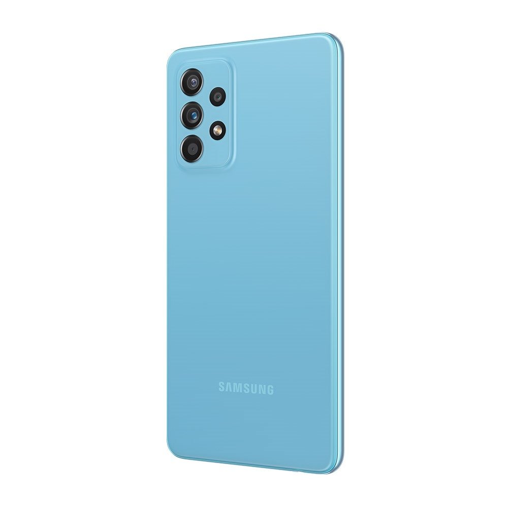Smartphone Samsung Galaxy A52, Azul, Tela de 6.5", 4G+Wi-Fi+NFC, And. 11, Câm. Tras. de 64+12+5+5MP, Frontal de 32MP, 128GB