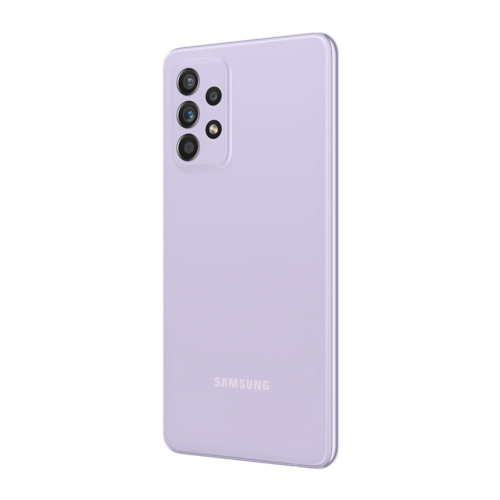 Smartphone Samsung Galaxy A52, Violeta, Tela de 6.5"| 4G+Wi-Fi+NFC, And. 11, Câm. Tras. em 64+12+5+5MP, Frontal de 32MP, 128GB