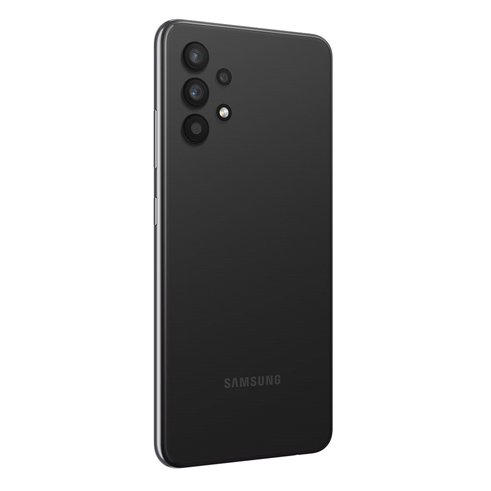 Smartphone Samsung Galaxy A32, Preto, Tela de 6.4", 4G+Wi-Fi+NFC, And. 11, Câm. Tras. de 64+8+5+2MP, Frontal de 20MP, 128GB