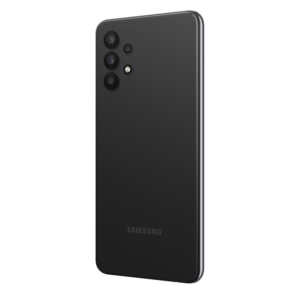 Smartphone Samsung Galaxy A32, Preto, Tela de 6.4", 4G+Wi-Fi+NFC, And. 11, Câm. Tras. de 64+8+5+2MP, Frontal de 20MP, 128GB