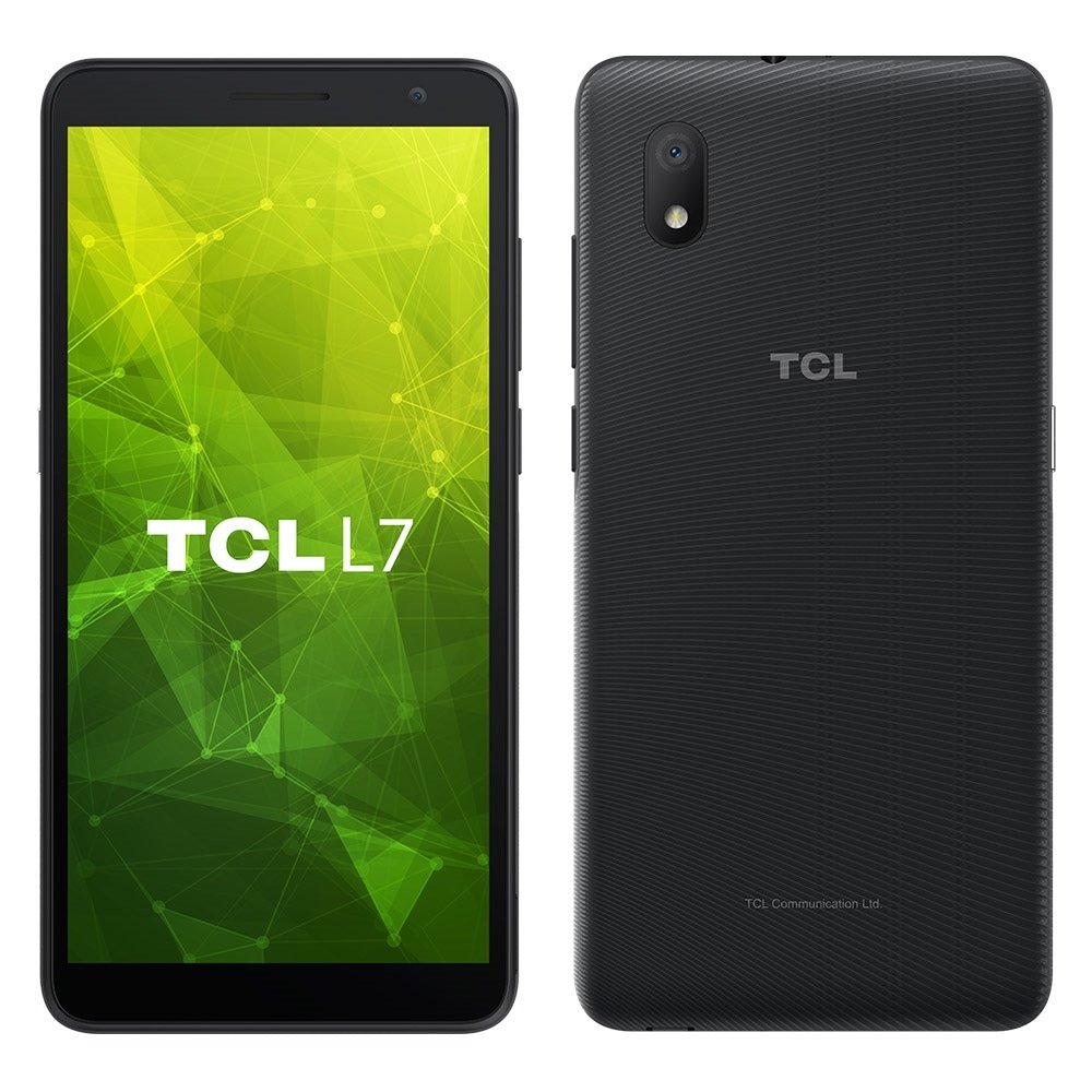 Smartphone TCL L7, Preto, Tela de 5.5", 4G+Wi-Fi, Android 10, Câm. Tras. de 8MP, Frontal de 5MP, 32GB