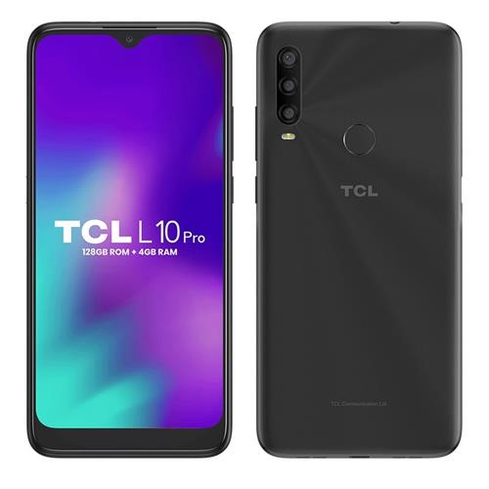 Smartphone TCL L10 Pro, Cinza Titânio, Tela de 6.22", 4G+Wi-Fi, Android 10, Câm. Tras. de 13+5+2MP, Frontal de 5MP, 128GB