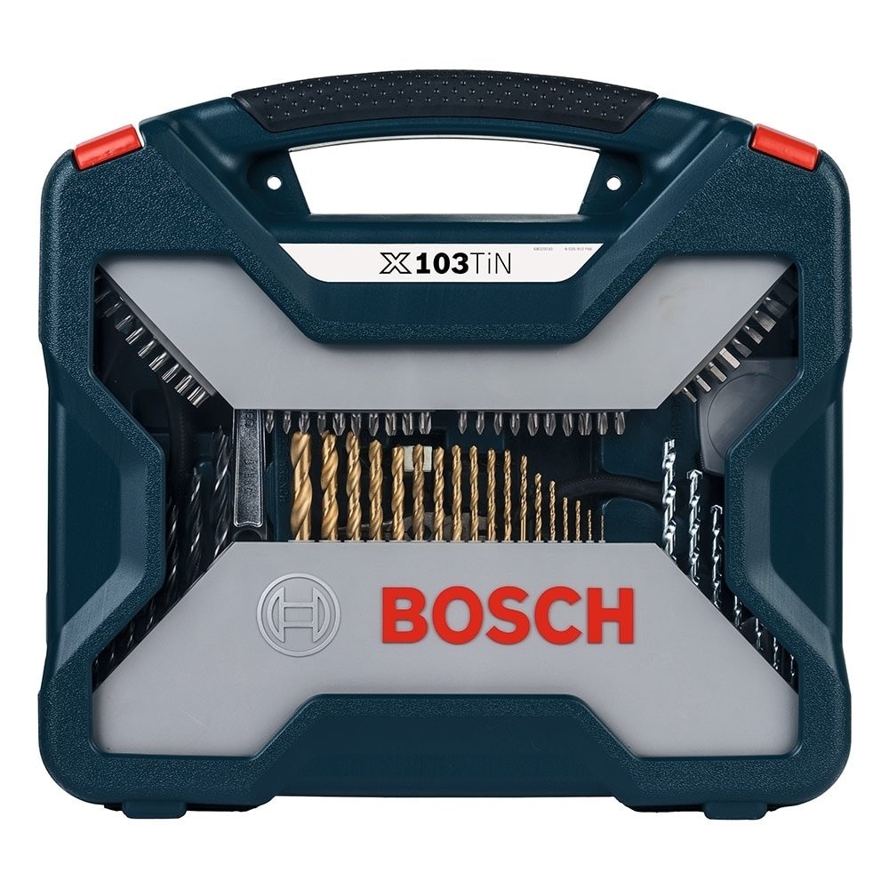Jogo de Ferramentas Bosch X-Line 103 Peças Azul