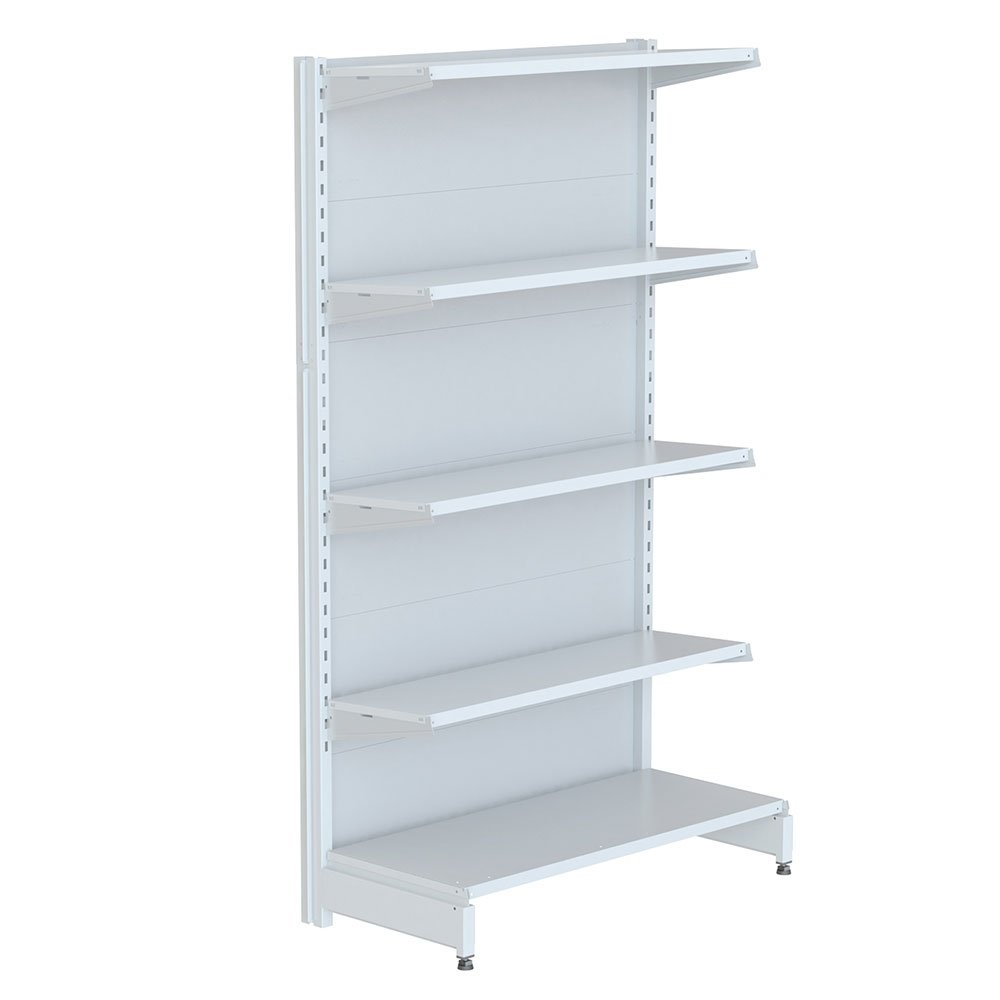 Gôndola Amapá Premium Flex 60 Inicial Parede 1,70 x 0,92 x 0,35/0,40, 5 Prateleiras