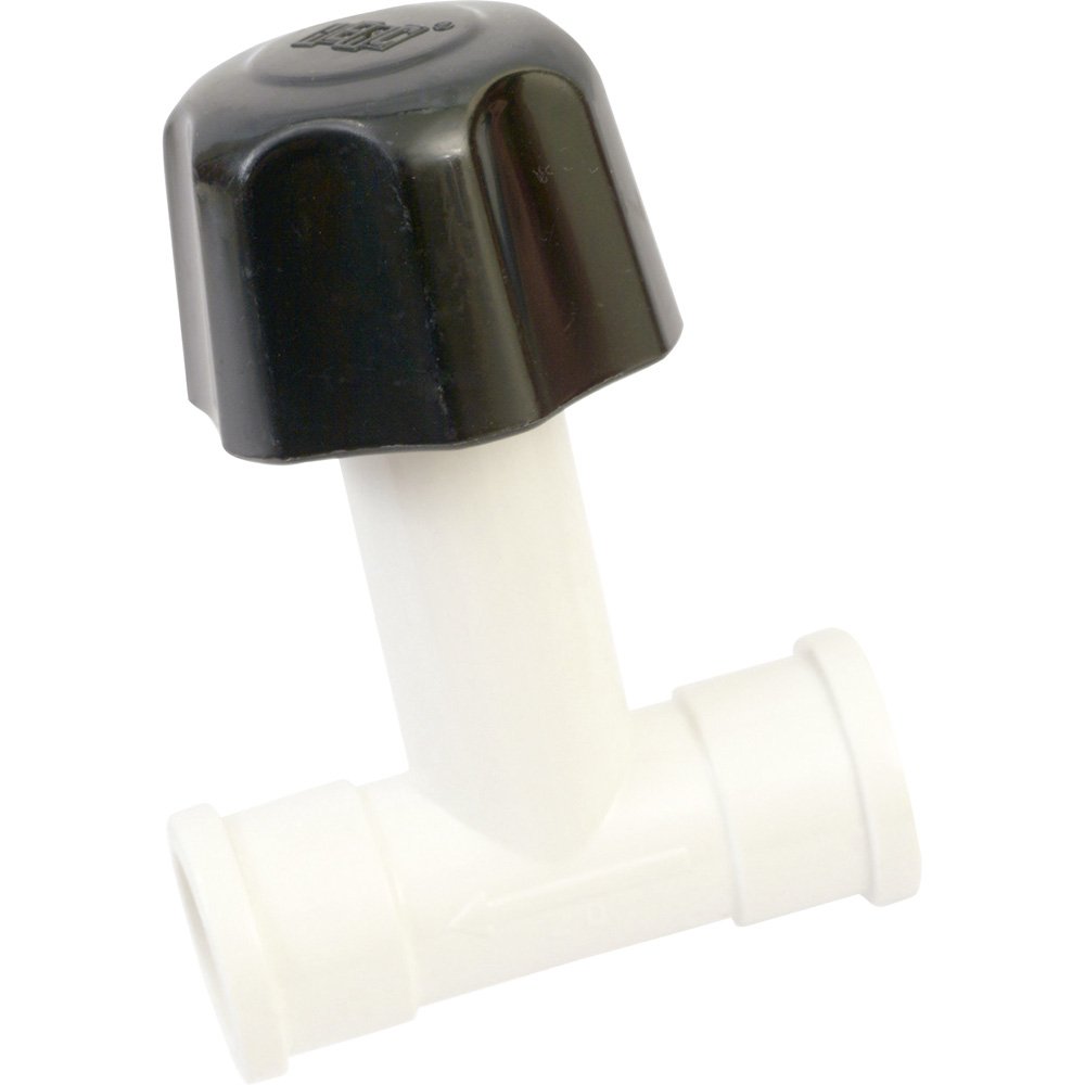 Registro Herc Pvc Soldável S/Canopla 1988 25mm Branco - Embalagem com 12 Unidades