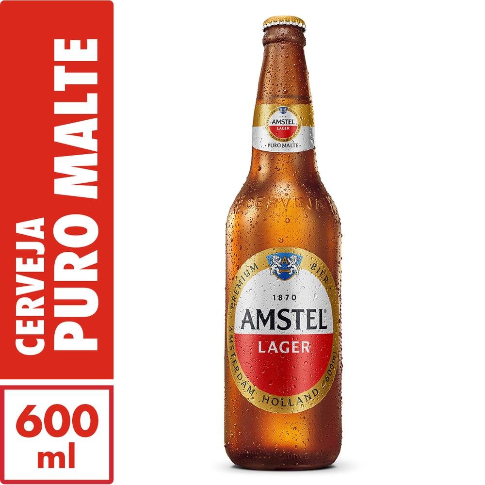 Cerveja Amstel Garrafa 600ml